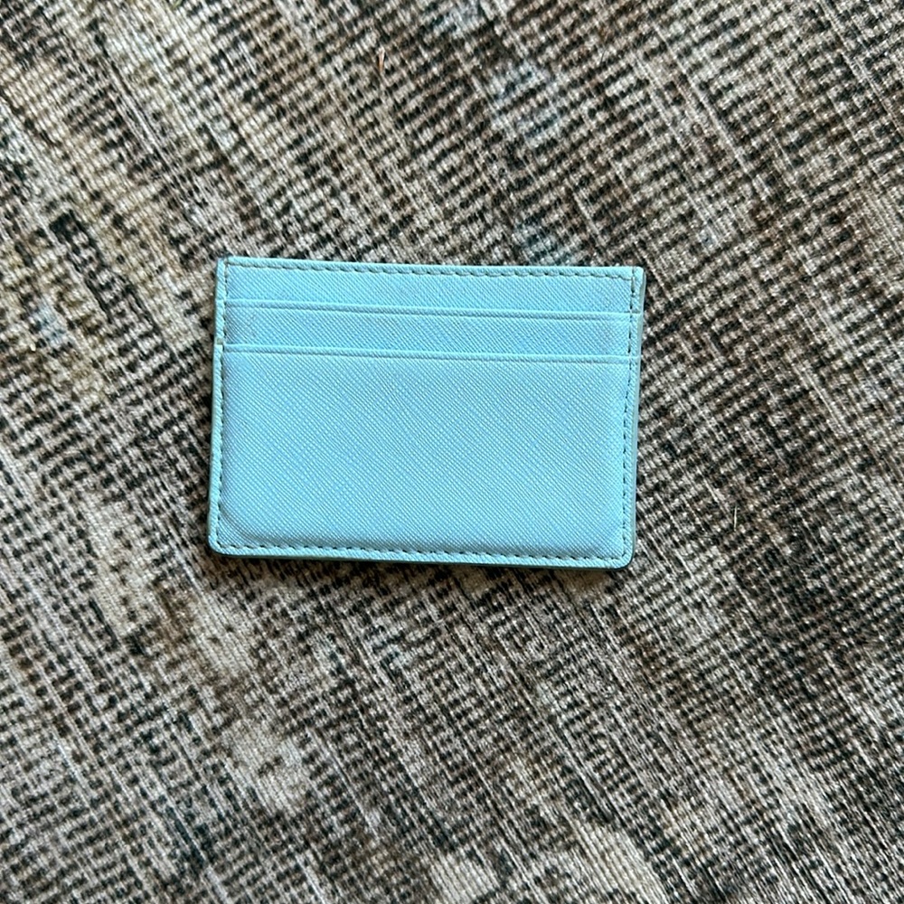 Tory Burch Kira Baby Blue Cardholder - Picture 2 of 3